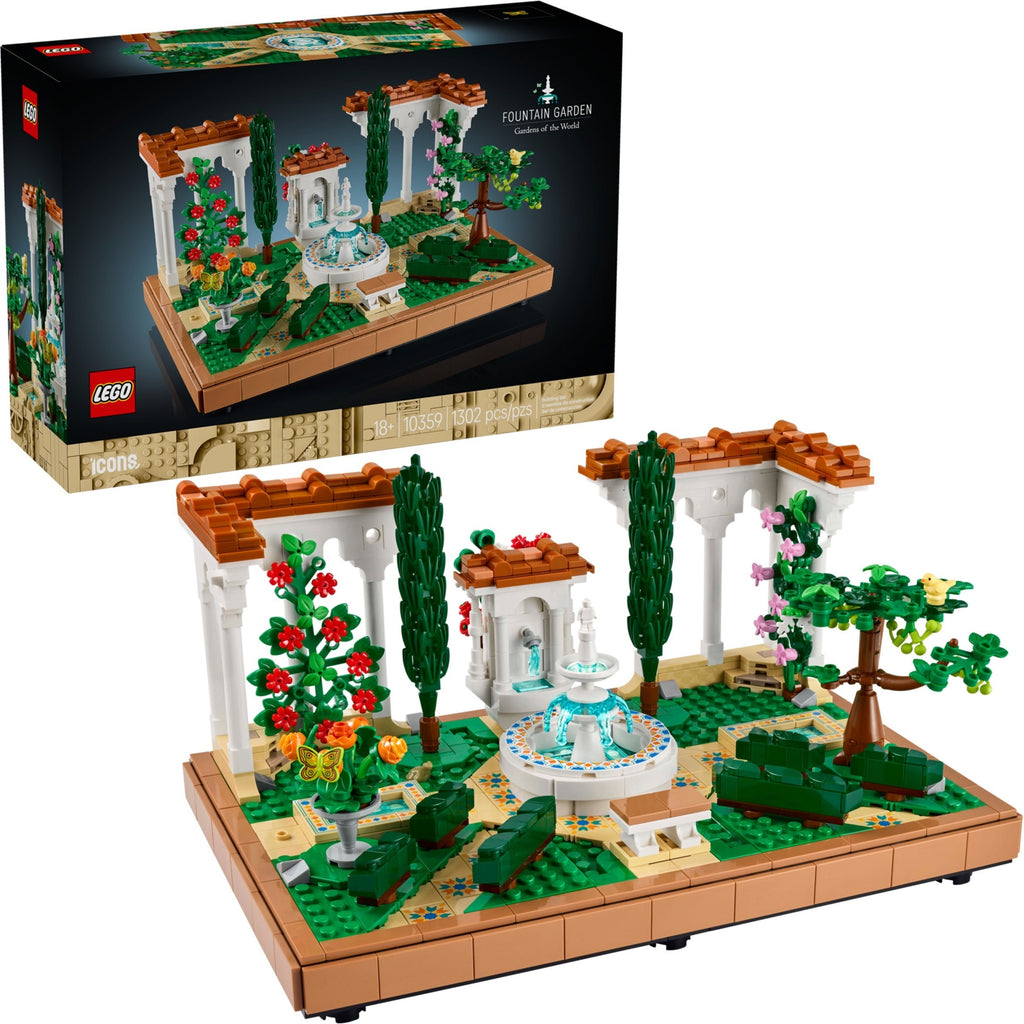 LEGO 10359 Fountain Garden alternate view 3