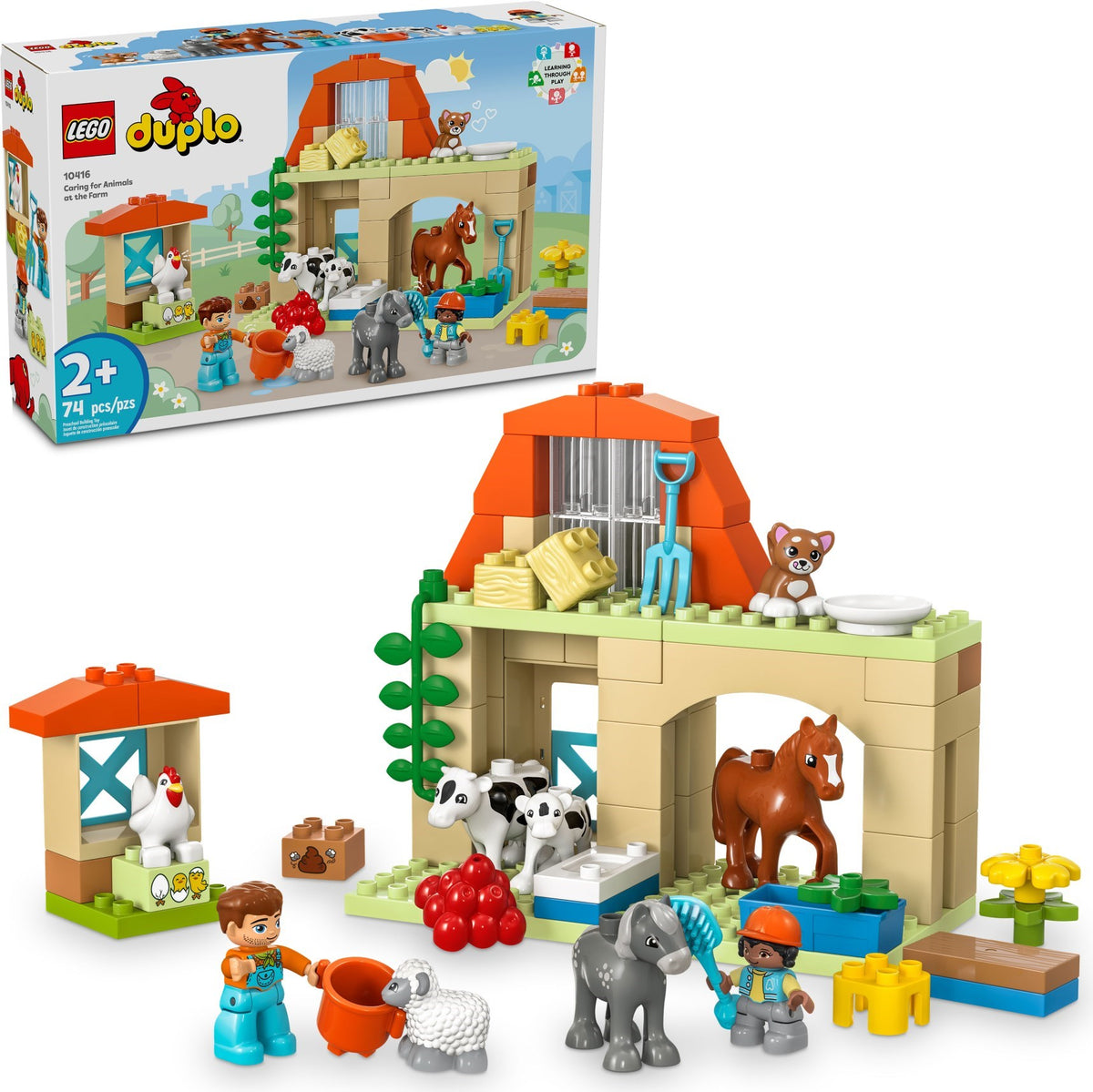 LEGO 10416 Caring for Animals at the Farm alternate view 1