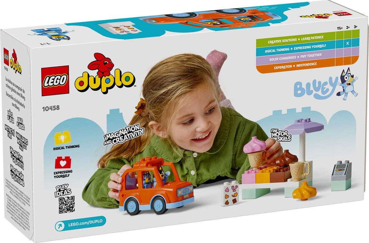 LEGO 10458 Ice Cream Trip with Bluey alternate view 2