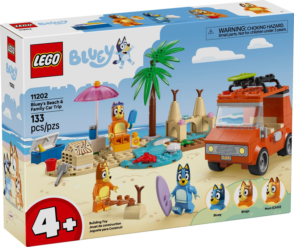 LEGO 11202 Bluey's Beach & Family Car Trip alternate view 1