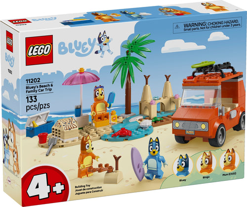 LEGO 11202 Bluey's Beach & Family Car Trip alternate view 1