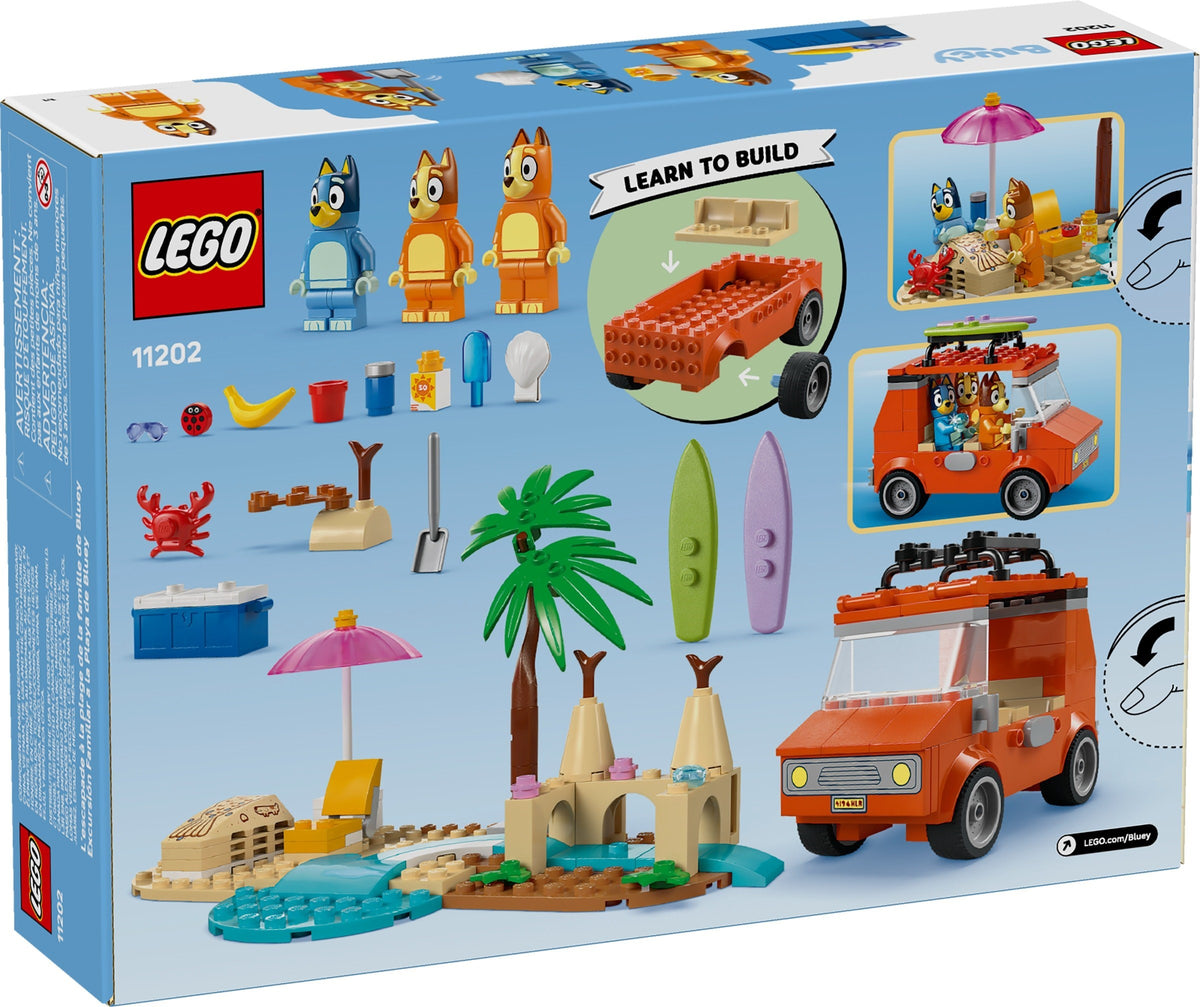 LEGO 11202 Bluey's Beach & Family Car Trip alternate view 2