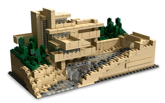 LEGO 21005 Fallingwater alternate view 1