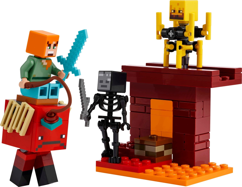 LEGO 21266 The Nether Lava Battle
