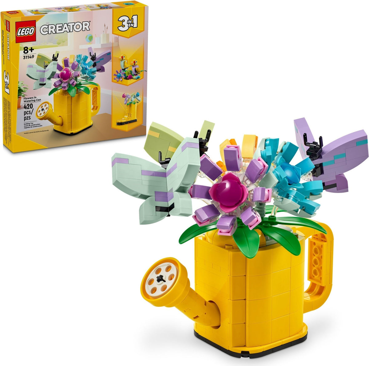 LEGO 31149 Flowers in Watering Can alternate view 1