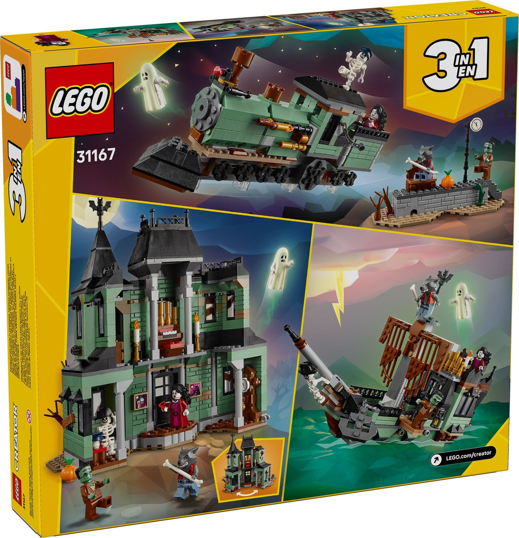 LEGO 31167 Haunted Mansion alternate view 1