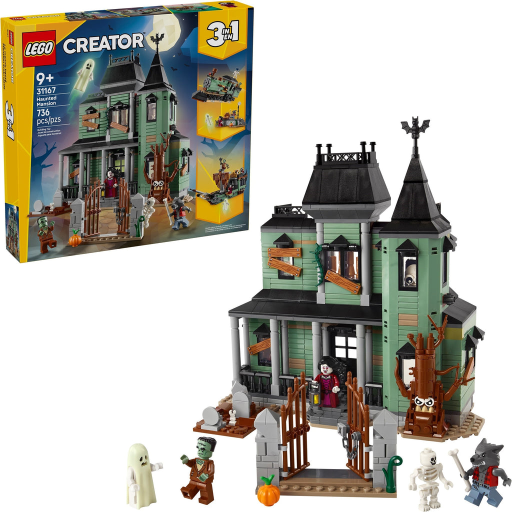 LEGO 31167 Haunted Mansion alternate view 2