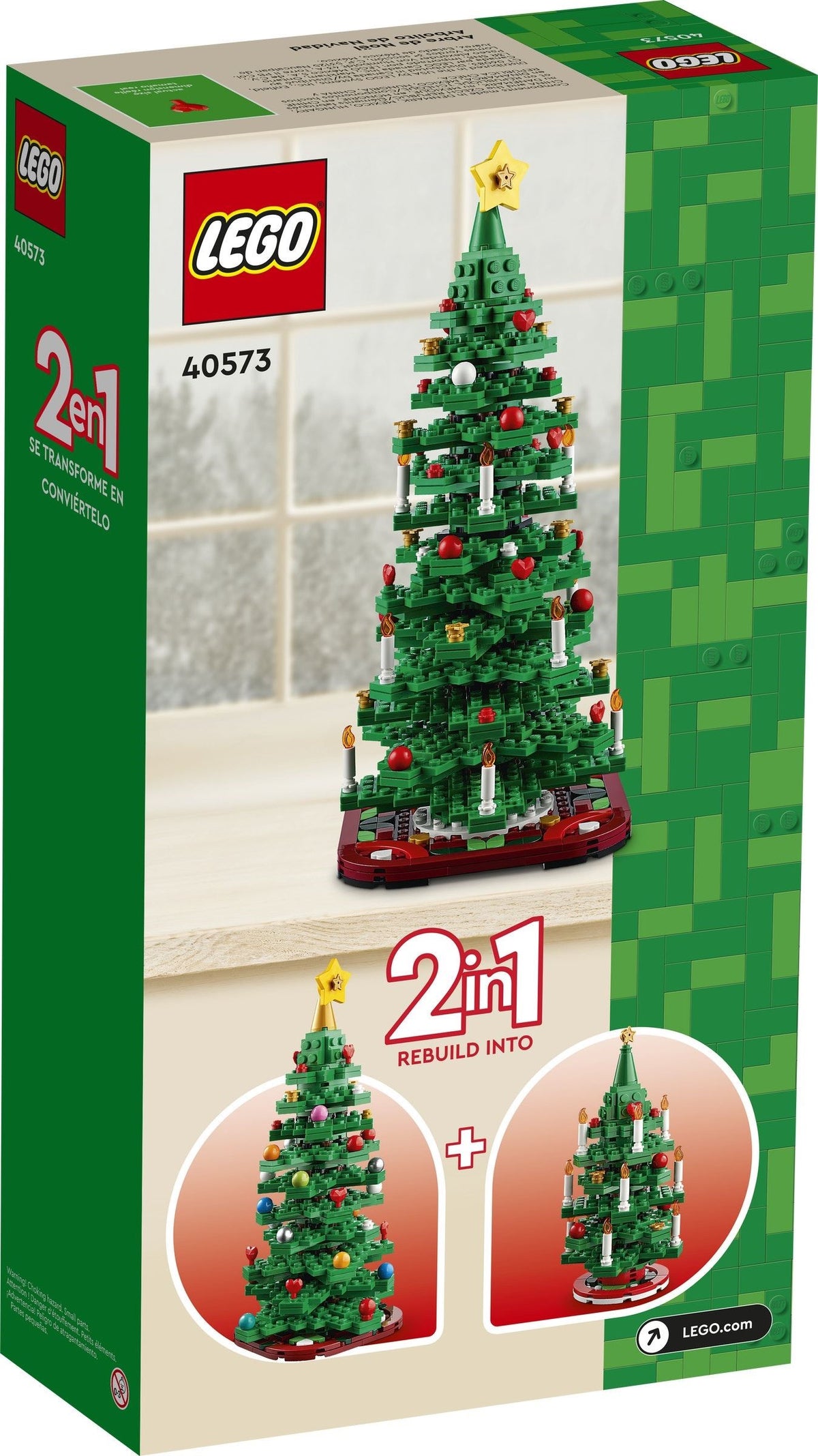LEGO 40573 Christmas Tree alternate view 2