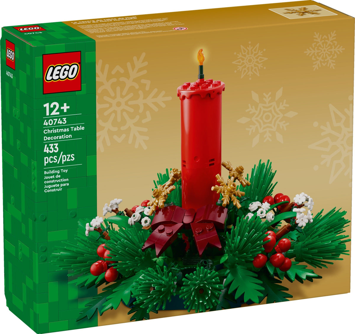 LEGO 40743 Christmas Table Decoration alternate view 2