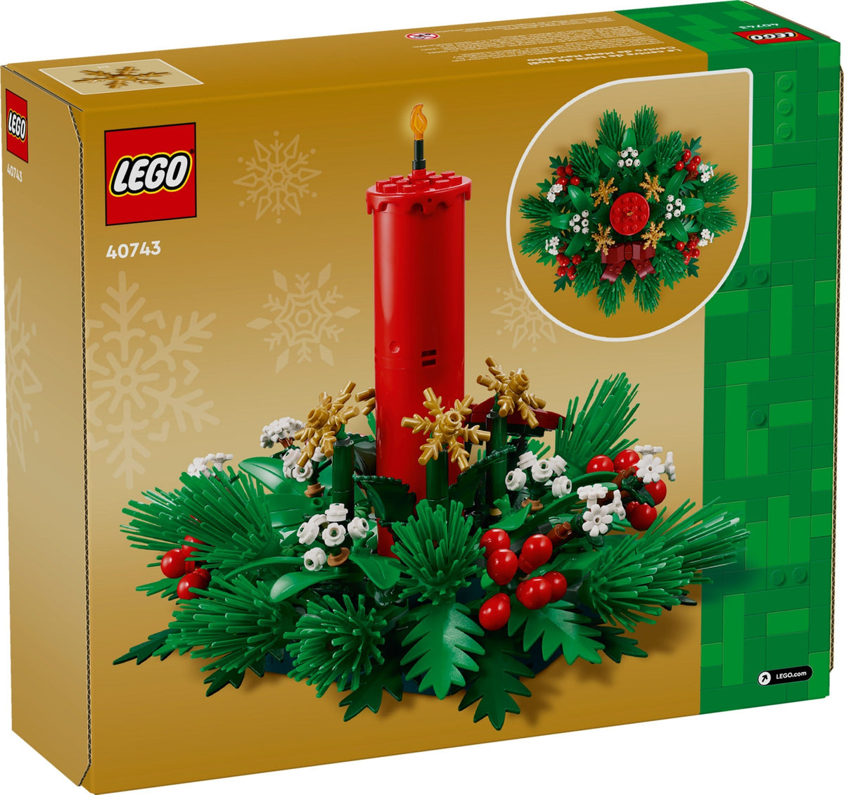 LEGO 40743 Christmas Table Decoration alternate view 3