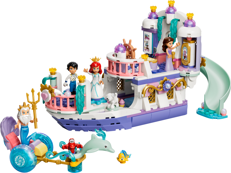 LEGO 43299 Ariel's Royal Wedding Boat