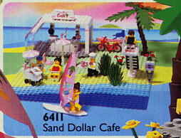 LEGO 6411 Sand Dollar Cafe