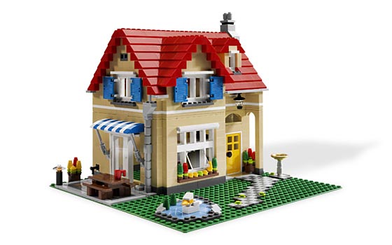 LEGO 6754 Family Home alternate view 1