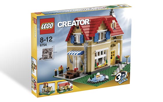 LEGO 6754 Family Home alternate view 3