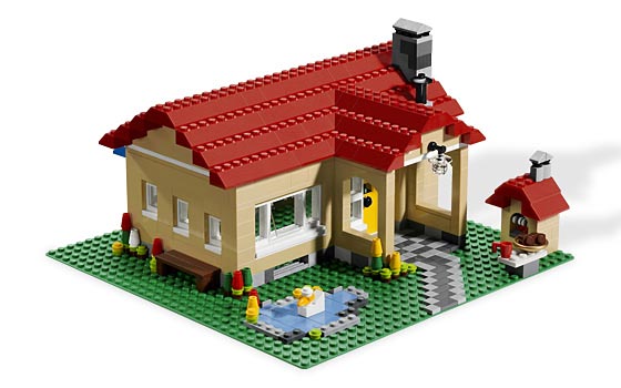 LEGO 6754 Family Home alternate view 4