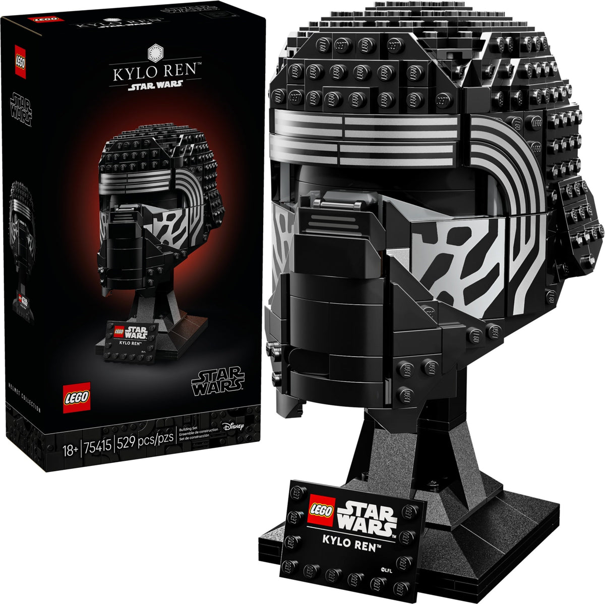 LEGO 75415 Kylo Ren Helmet alternate view 2