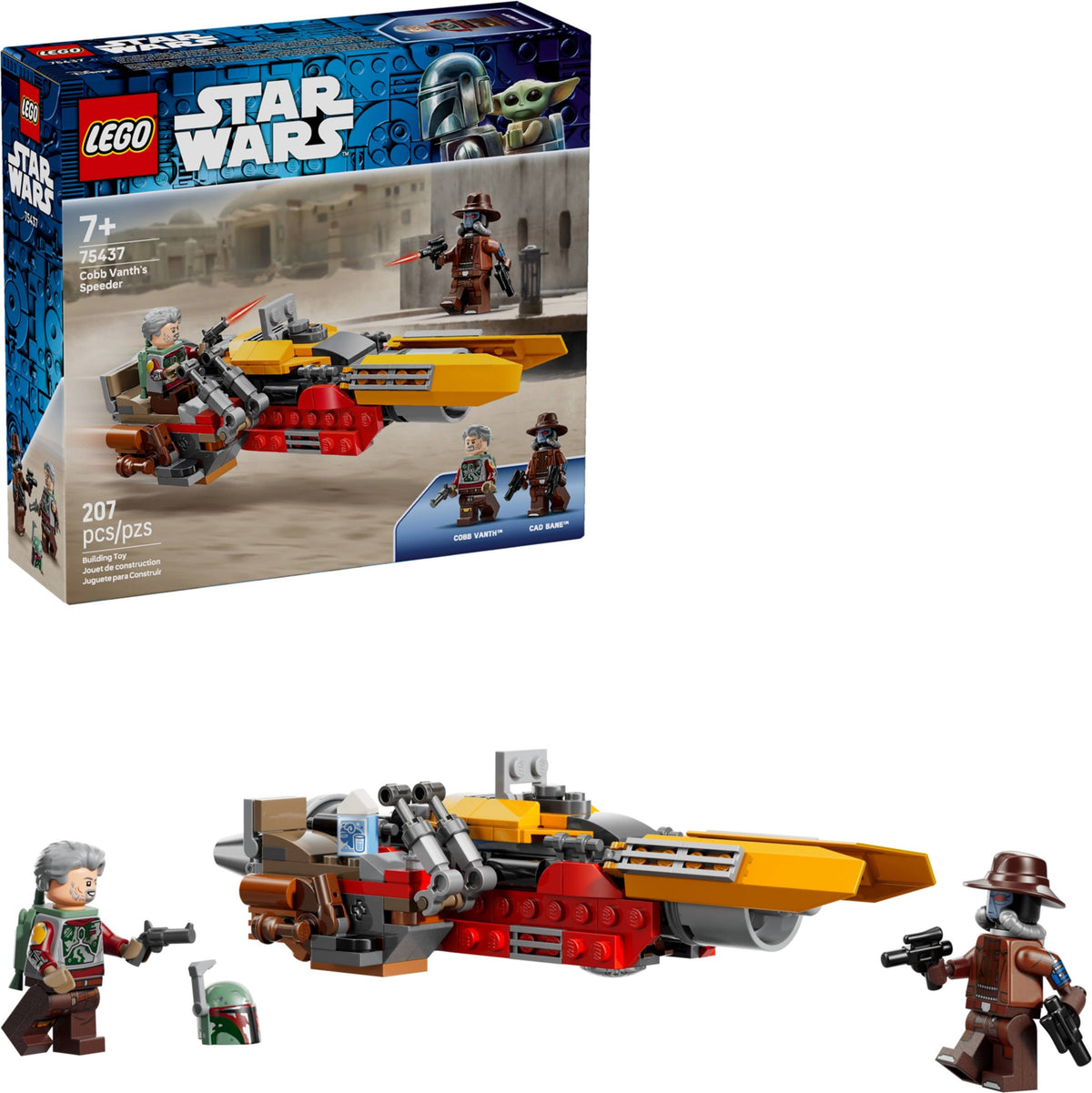 LEGO 75437 Cobb Vanth's Speeder alternate view 2