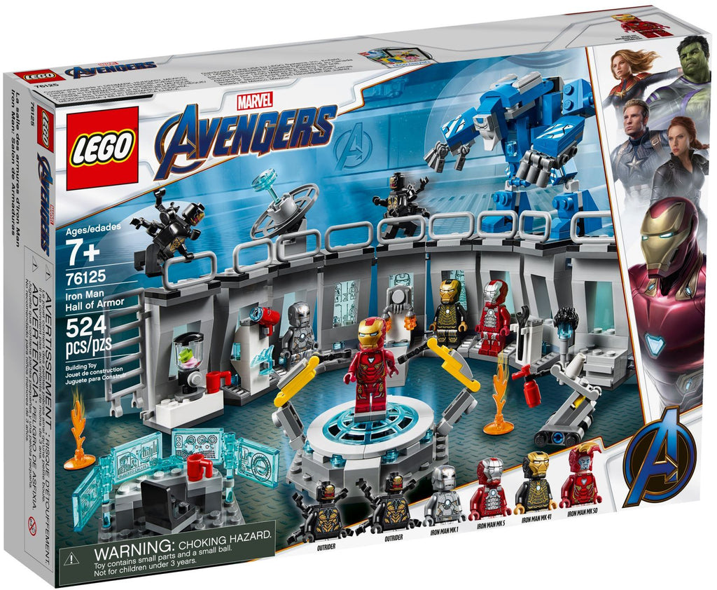 LEGO 76125 Iron Man Hall of Armor alternate view 1