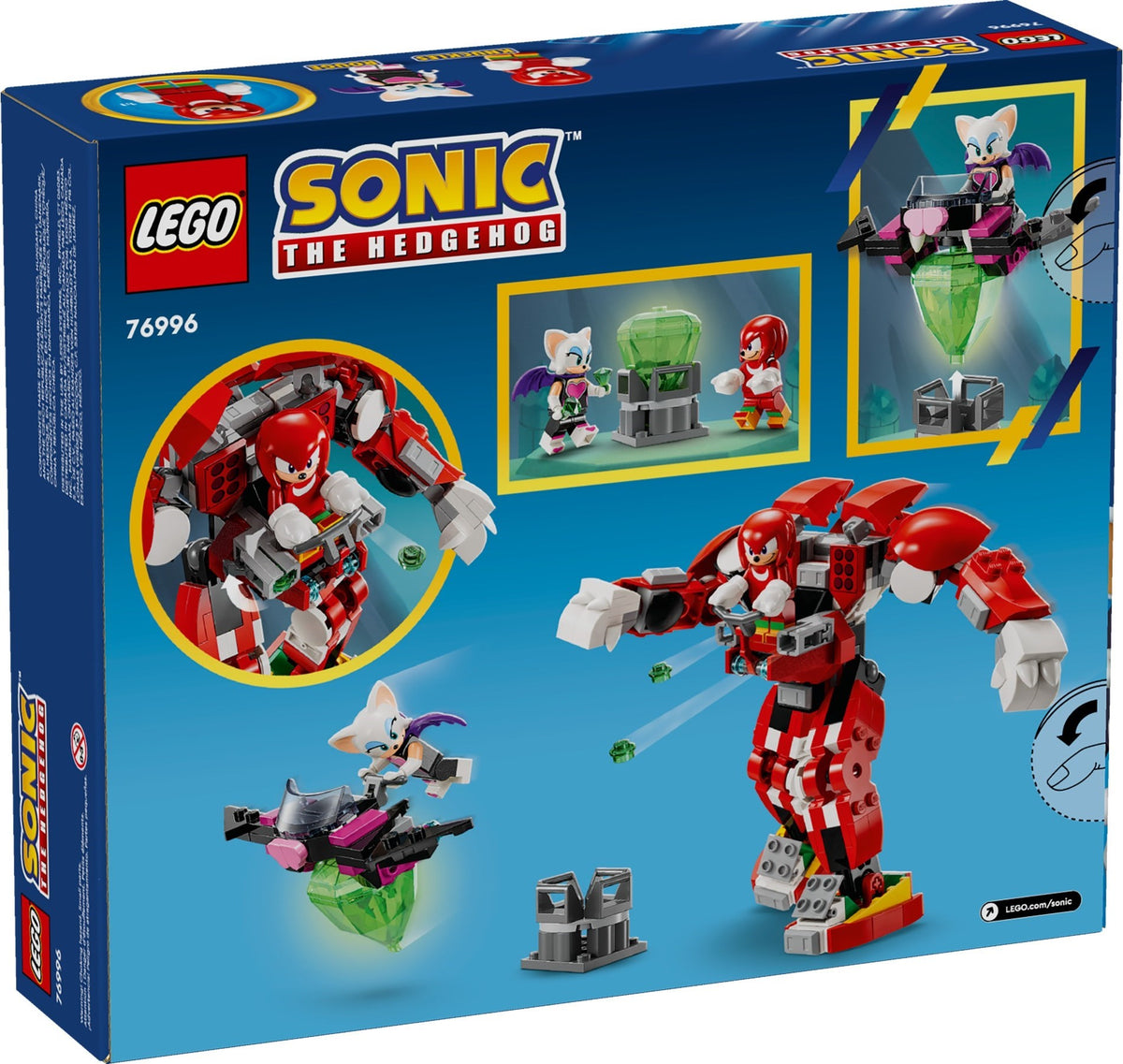 LEGO 76996 Knuckles' Guardian Mech alternate view 4