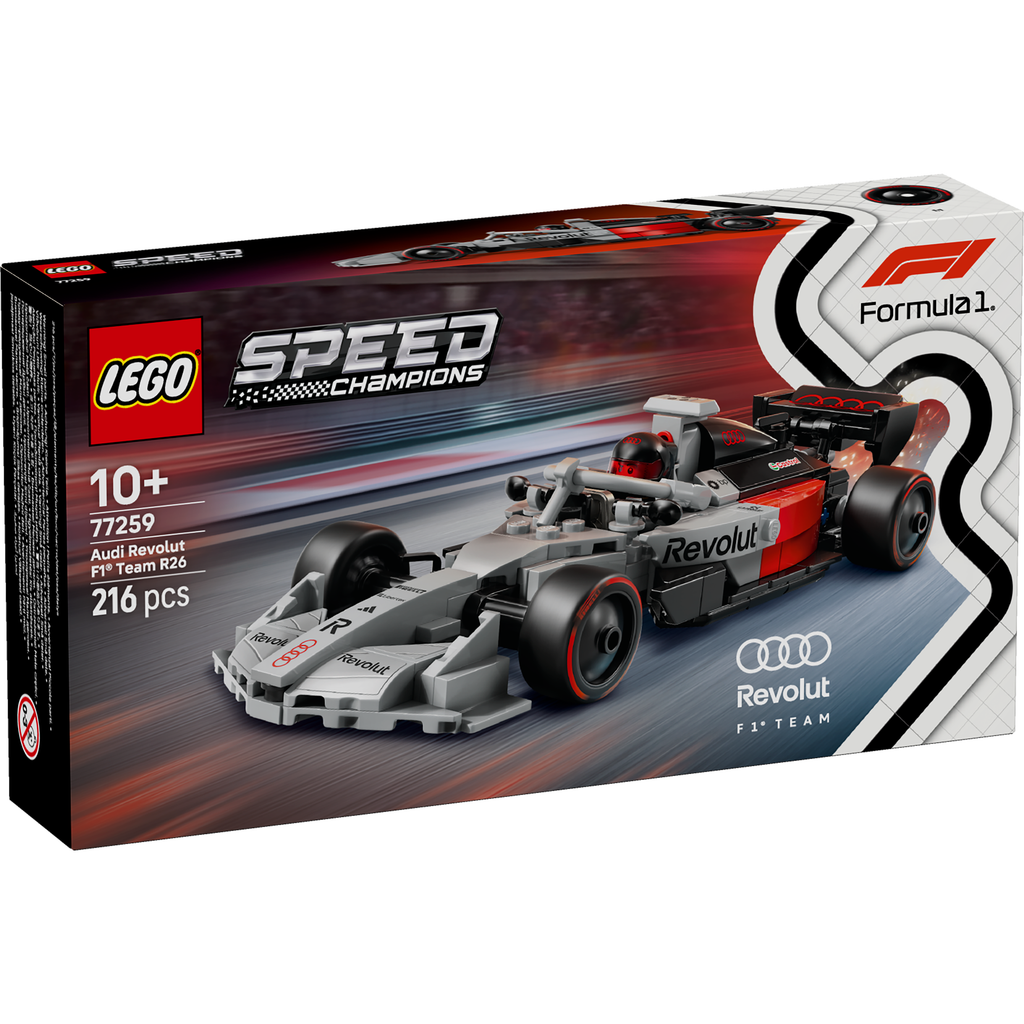 LEGO Speed Champions 77259 Audi Revolut F1 Team R26 Race Car box