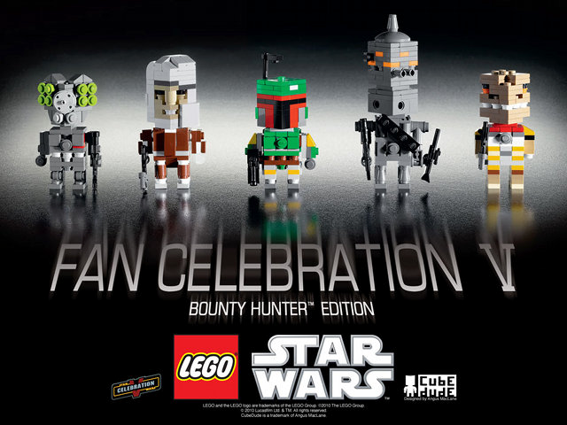 LEGO CubeDude Bounty Hunter Edition