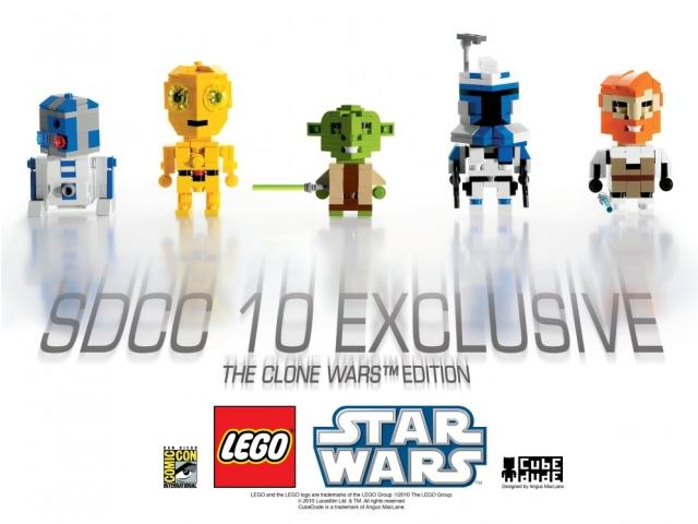 LEGO CubeDude The Clone Wars Edition